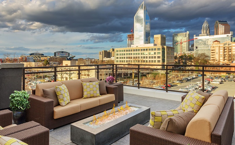 1100 South Apartments Rooftop Lounge