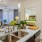 Kitchen with undermount double sink